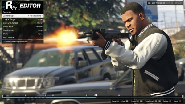Rockstar сообщает что в сентябре пользователи PS4 и Xbox One получат долгожданный доступ к видеоредактору.